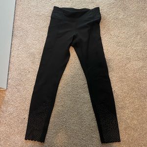 lululemon high waisted reflective crop